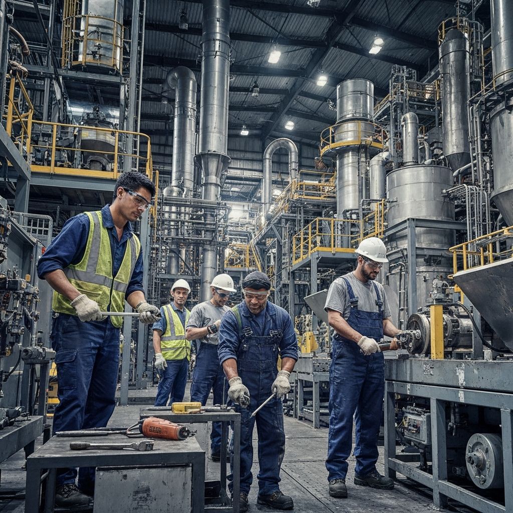 Petrochemical Plant Shutdown Manpower